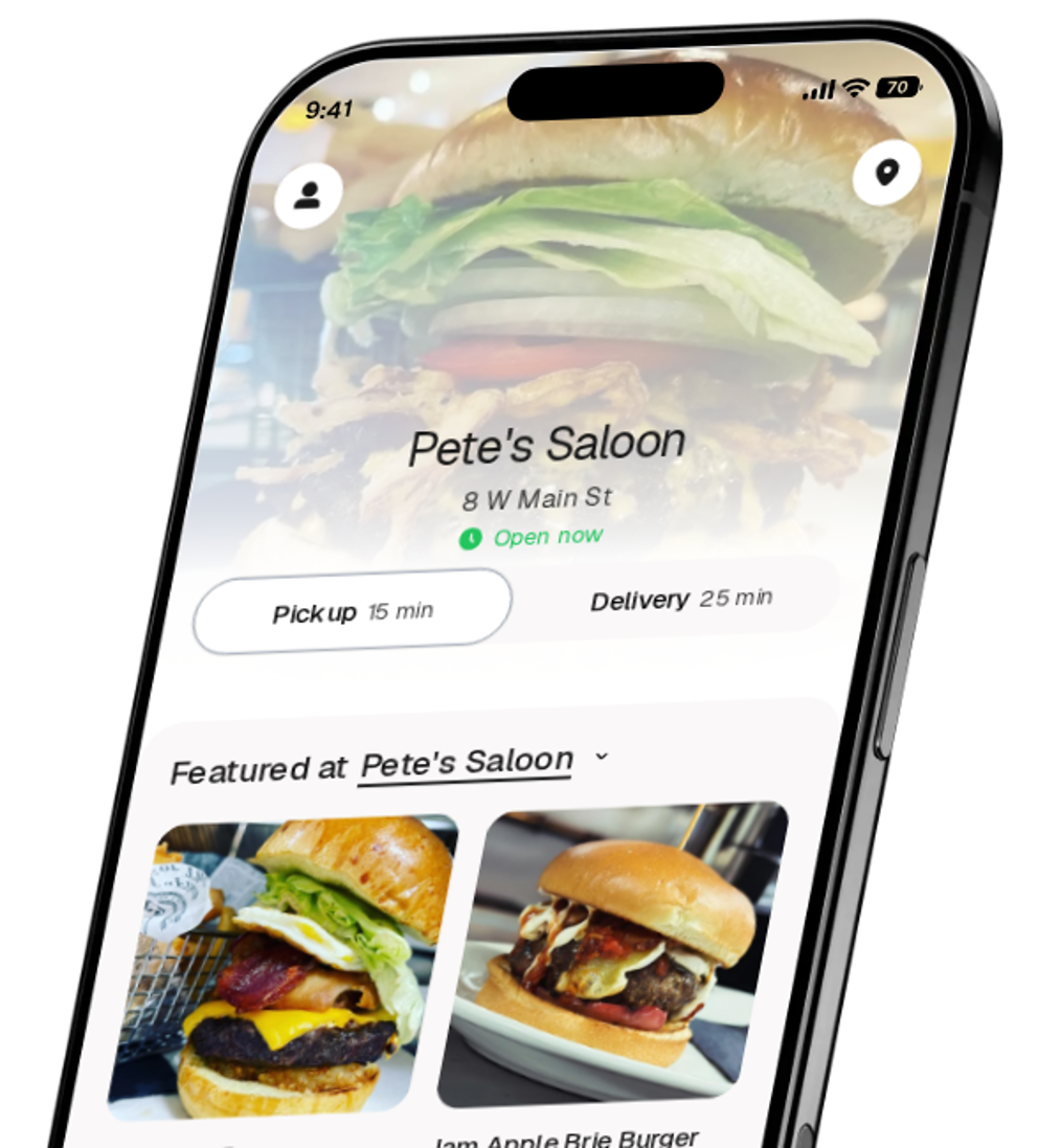 Pete's Saloon app preview