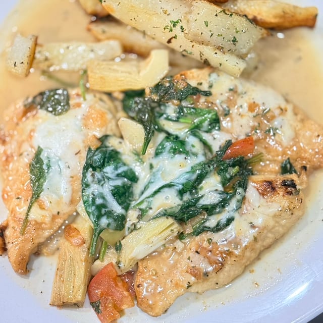 Chicken Scallopini.