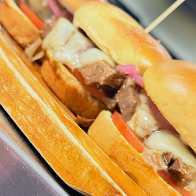 Short Rib Sliders.