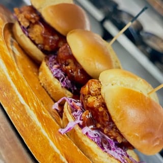 Fried Chicken Sliders