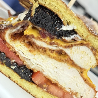 French Toast Chicken Sammy