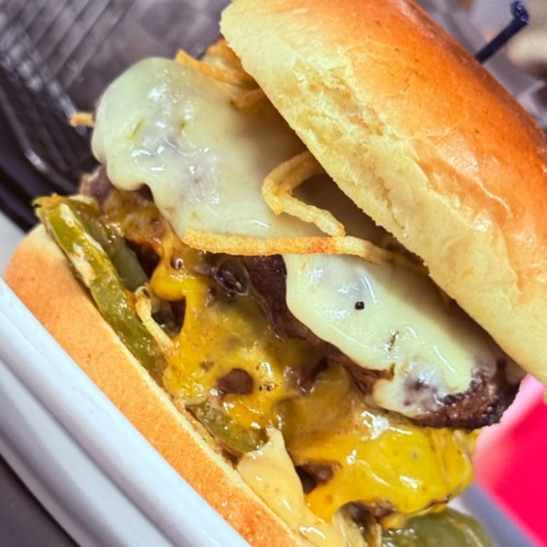 Indulge in Our Smash Burger