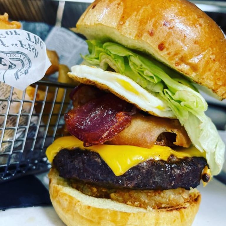 Indulge in Our Hangover Burger
