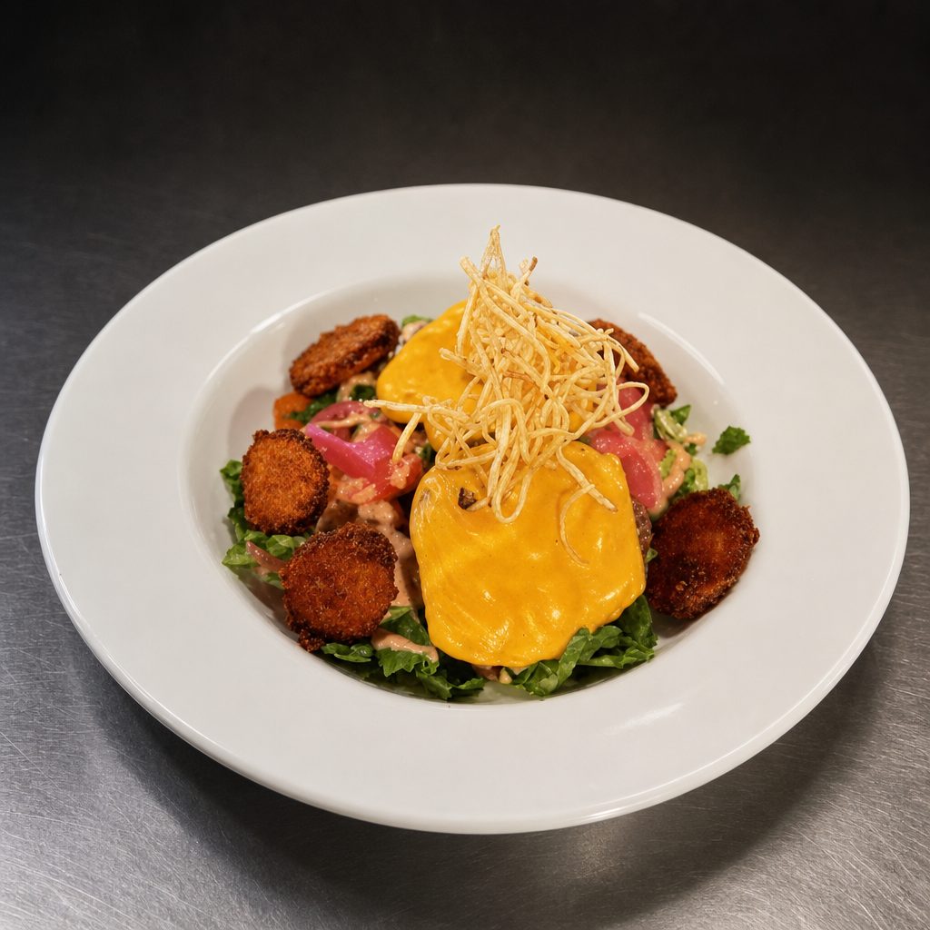 Double Smash Burger Bowl.