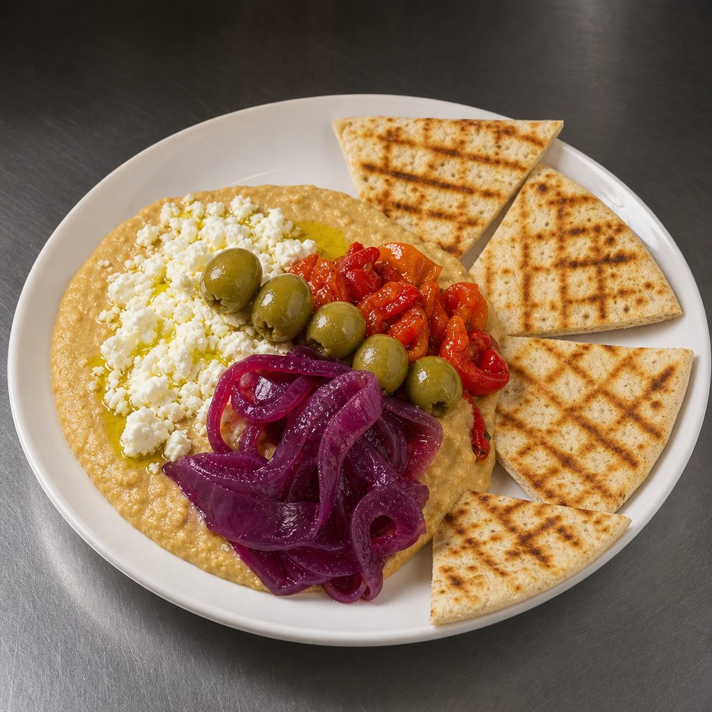 Greek Hummus.