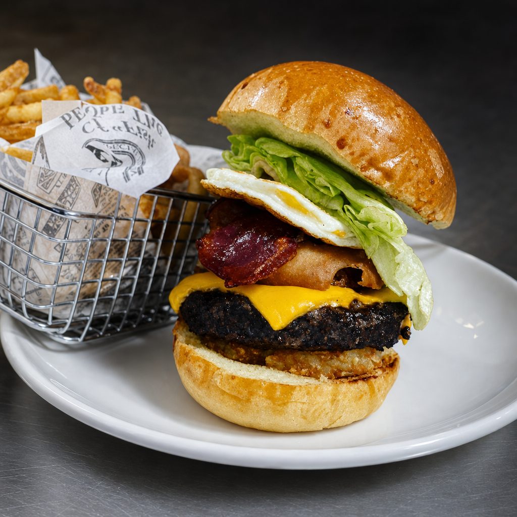 Hangover Burger.