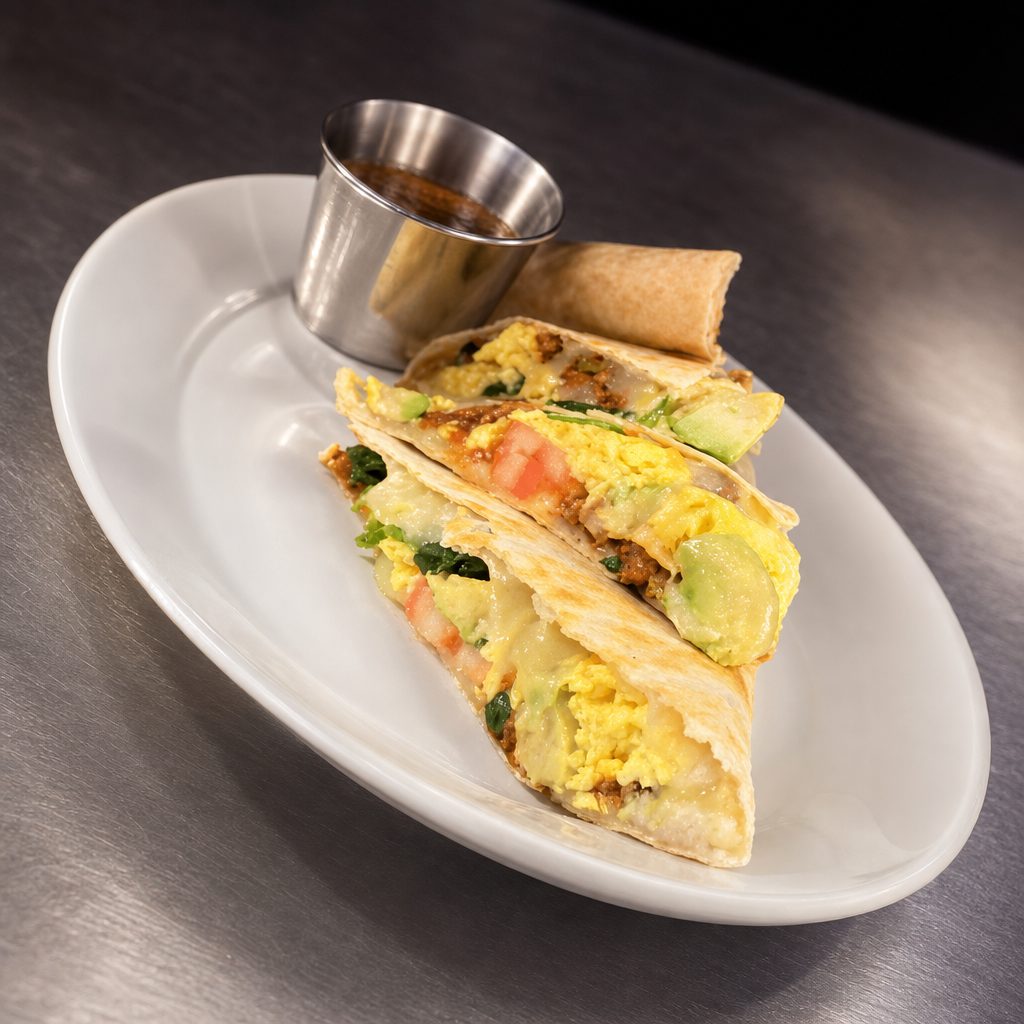 Breakfast Quesadilla.