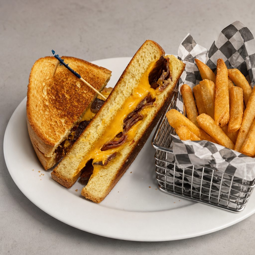 Grilled Cheese Sandwich.