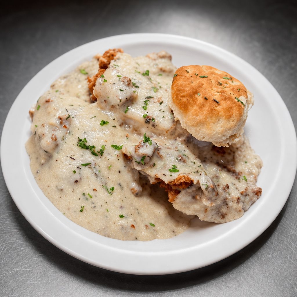 Biscuits N Gravy.
