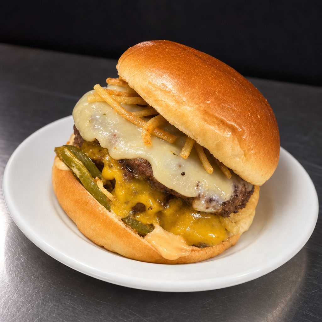 Jalapeno Smash Burger.