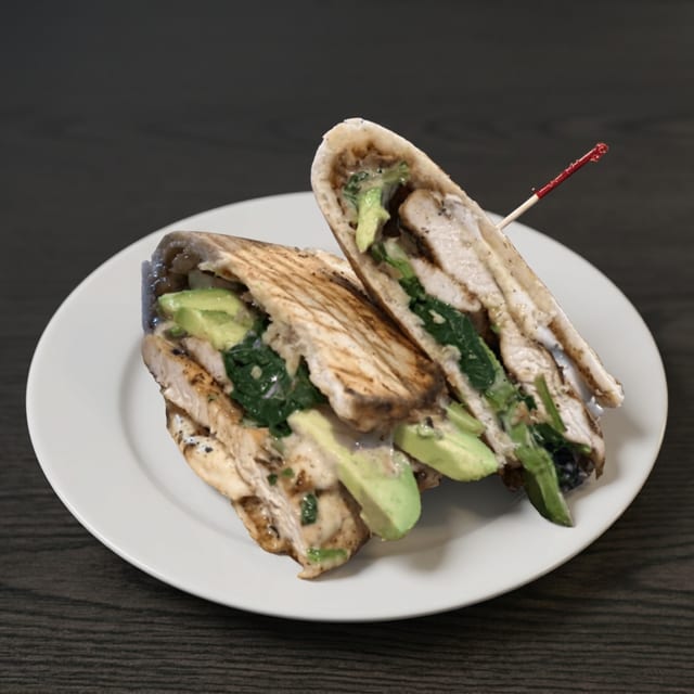 Blackened Chicken Panini.