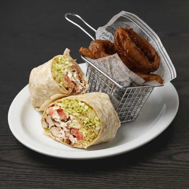 Buffalo Chicken Wrap.