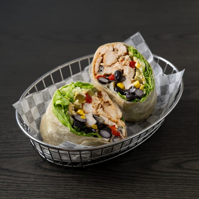 Santa Fe Chicken Wrap.