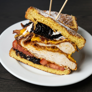 French Toast Chicken Sammy