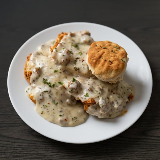 Biscuits N Gravy.