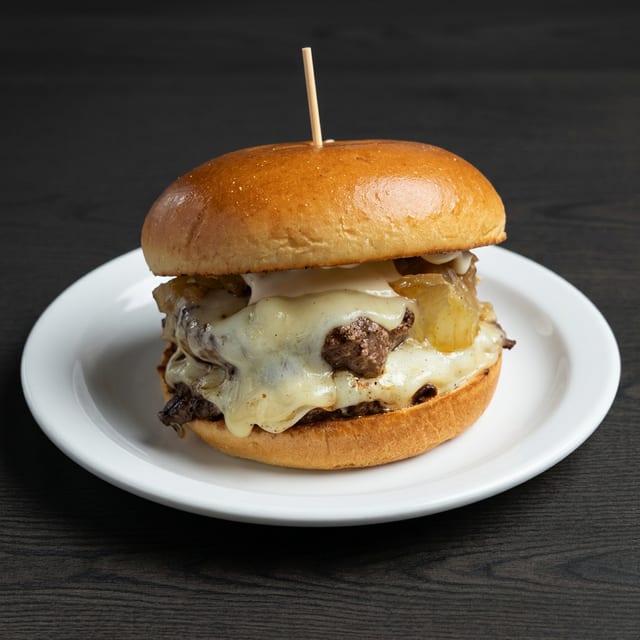 French Onion Double Smashburger.